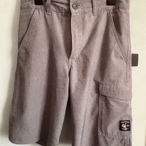 Boys Vans Gray Cargo Shorts